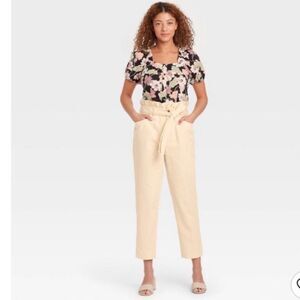 Ankle Length Paperbag Trousers - Who
What Wear